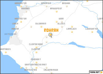 map of Rowrah