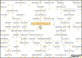 map of Roxborough