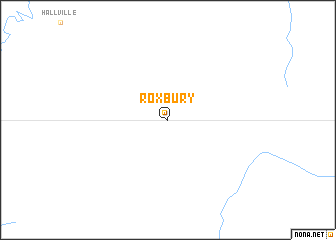 map of Roxbury