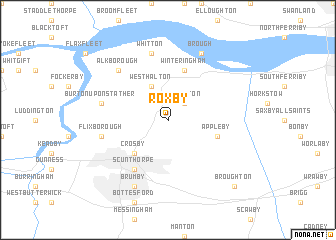 map of Roxby