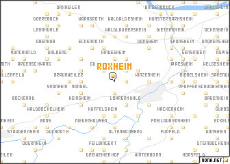 map of Roxheim