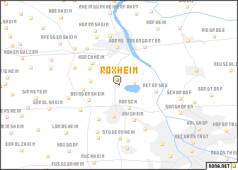 map of Roxheim