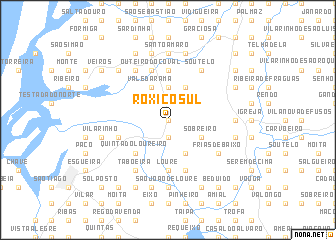 map of Roxico Sul