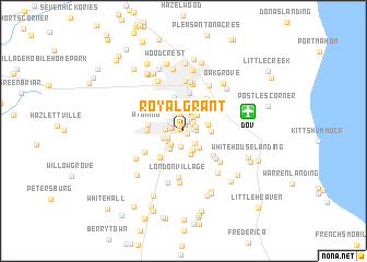 map of Royal Grant