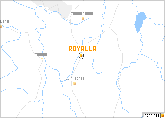 map of Royalla