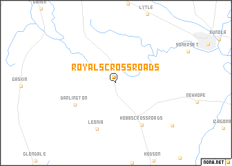 map of Royals Crossroads