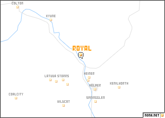 map of Royal