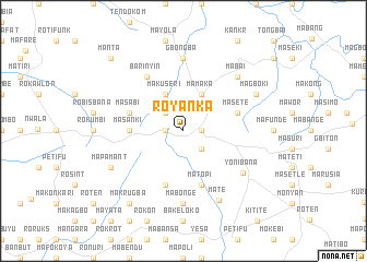 map of Royanka