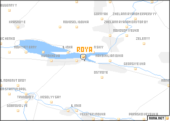 map of Roya