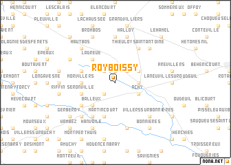 map of Roy-Boissy
