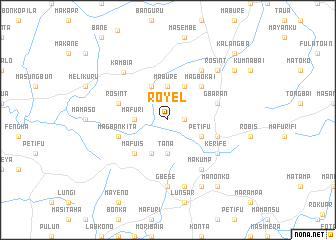 map of Royel