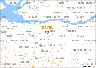 map of Royel