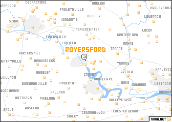 map of Royersford