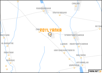 map of Roylyanka