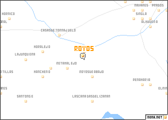 map of Royos
