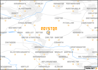 map of Royston