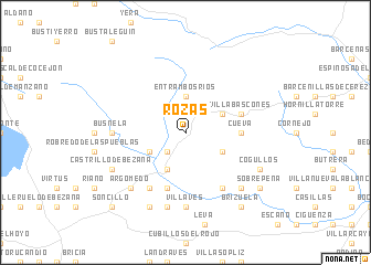 map of Rozas