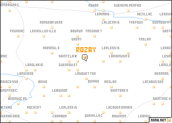 map of Rozay