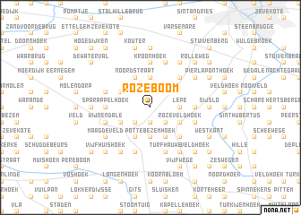 map of Rozeboom
