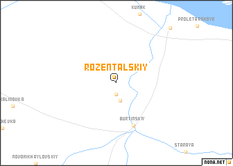 map of Rozental\