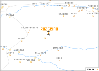 map of Rozgrino