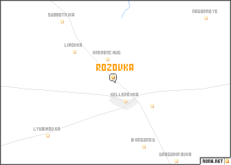 map of Rozovka