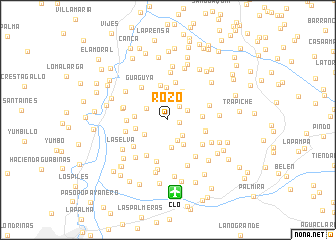 map of Rozo