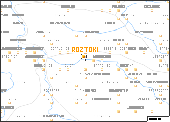 map of Roztoki