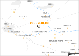 map of Rozval\