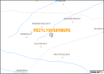 map of Rozy Lyuksemburg