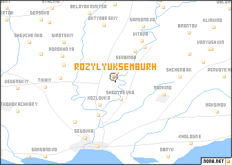 map of Rozy Lyuksemburh