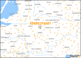 map of Rrapëz-Fshat