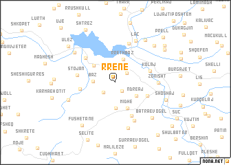 map of Rrenë