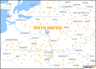 map of Rreth-Libofshë