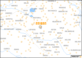 map of Rriban