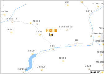 map of Rrind