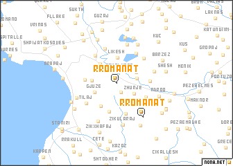 map of Rromanat
