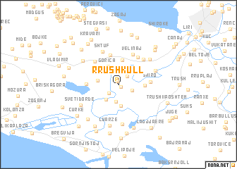 map of Rrushkull