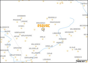 map of Rsovac