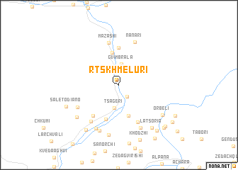 map of Rts\