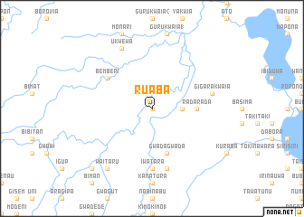 map of Ruaba