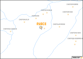 map of Ruace