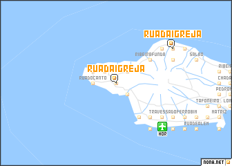 map of Rua da Igreja