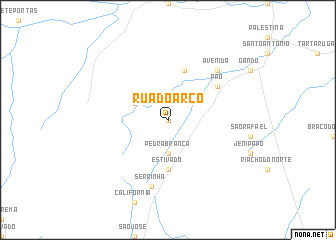 map of Rua do Arco