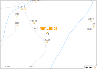 map of Rualgwoi