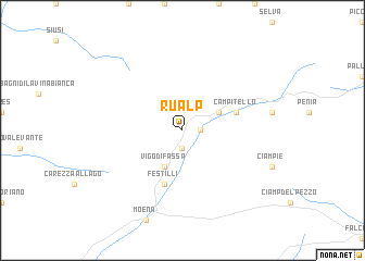 map of Rualp