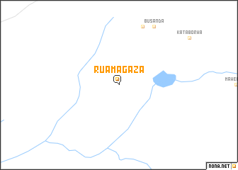 map of Ruamagaza