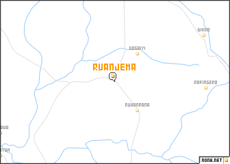 map of Ruanjema
