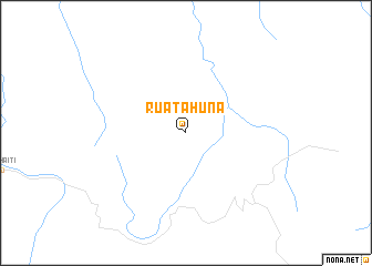 map of Ruatahuna