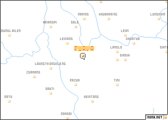 map of Ruava